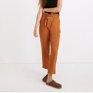 Madewell Dunaway Paperbag Pants